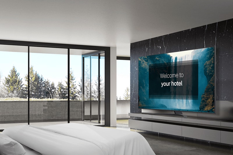 Smart TV in camera